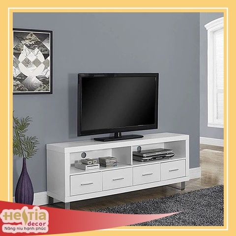KỆ TIVI GỖ PHONG CÁCH ĐƠN GIẢN, THANH LỊCH (160x40x50) Gỗ MDF phủ Melamine