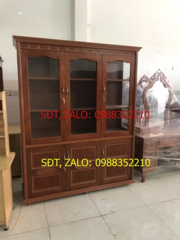 [Trả góp 0%] TỦ HỒ SƠ  GỖ XOAN ĐÀO 1M6 TỦ ĐỰNG SÁCH , TỦ GỖ