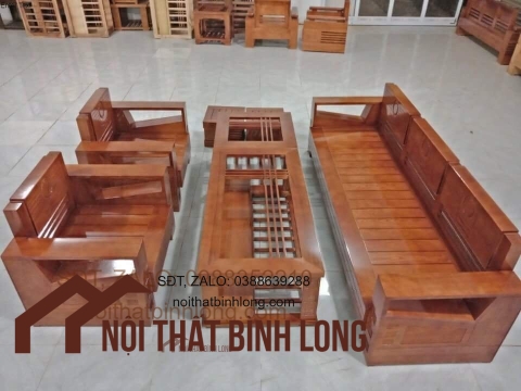 salon gỗ phòng khách mới 2021