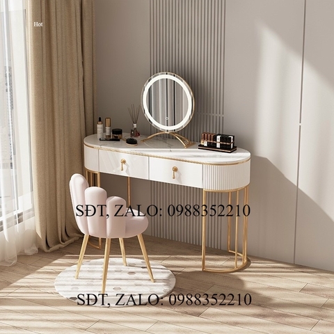 [Mã LIFE0704ALL giảm 10% đơn 50K] Sale!! Gương decor trang điểm để bàn có đèn led cảm ứng