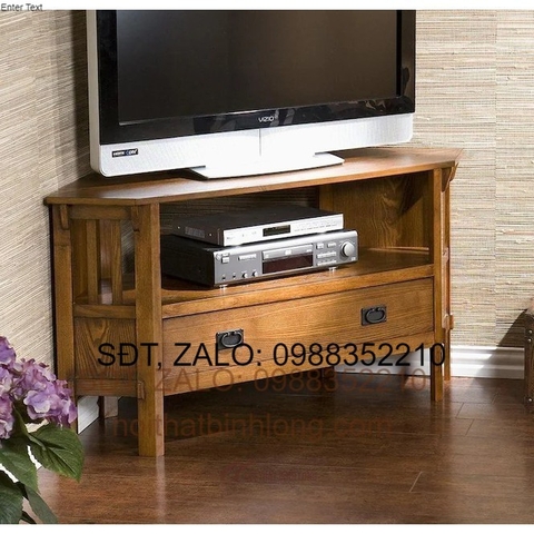 Kê tivi goc mau gô tư nhiên cao cươc gia cô - Kê tivi cô điên Châu Âu hang xuât khâu