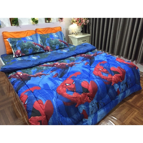 CHĂN PHAO COTTON POLY 1M8X2M - NGƯỜI NHỆN