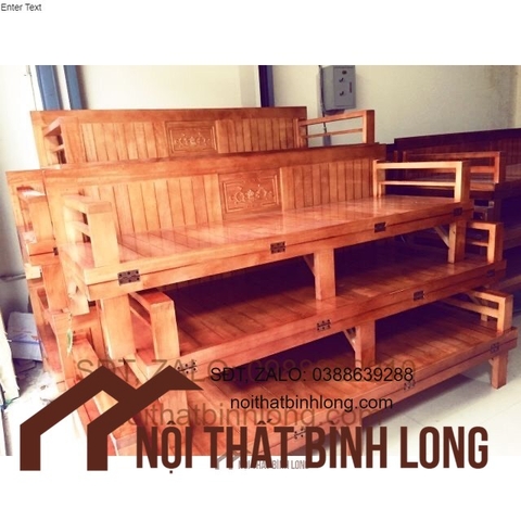 sofa góc hộp 3 ngăn kéo sang trọng