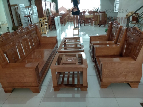 Bộ bàn ghế gỗ xoan đào Như Ý