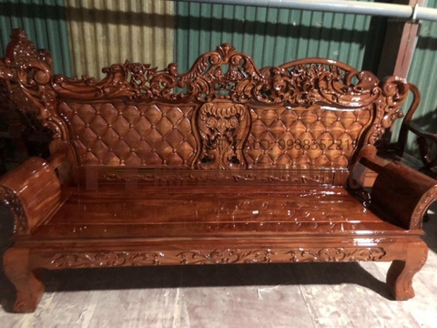 Bộ bàn ghế gỗ lim Hoàng Gia