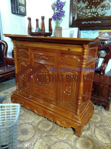 tủ thờ gỗ mít 127cm, 153cm, 175cm
