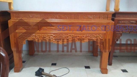 án gian thờ gỗ mít