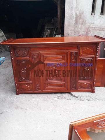 tủ thờ gỗ mít 127cm, 153cm, 175cm