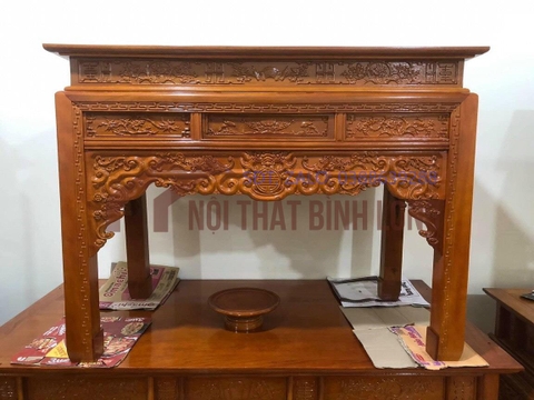 án gian thờ gỗ mít