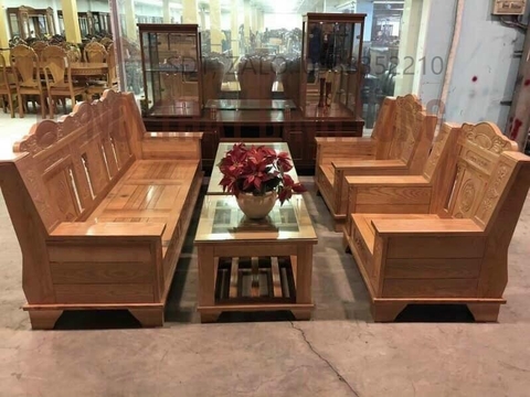 Bộ bàn ghế gỗ xoan đào Như Ý