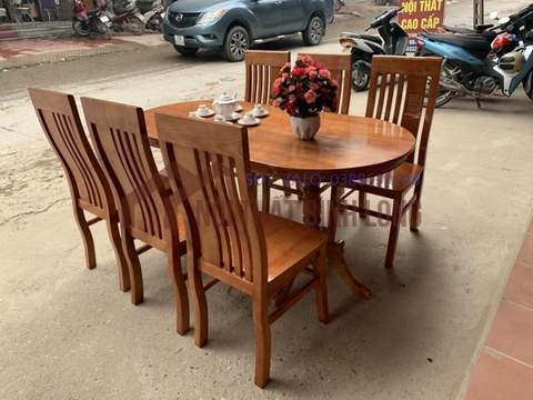 Bàn ăn gỗ tự nhiên