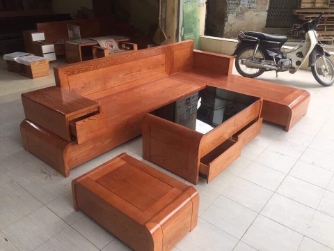 Bộ bàn ghế gỗ xoan đào