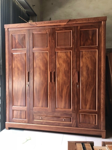 Tủ quần áo gỗ hương