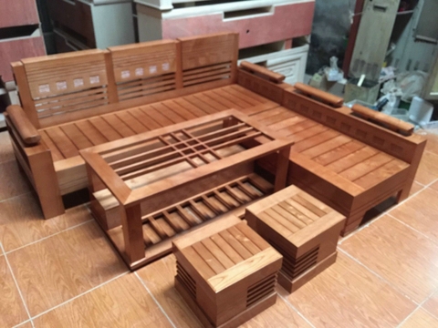 BỘ BÀN GHẾ GÓC XOAN ĐÀO