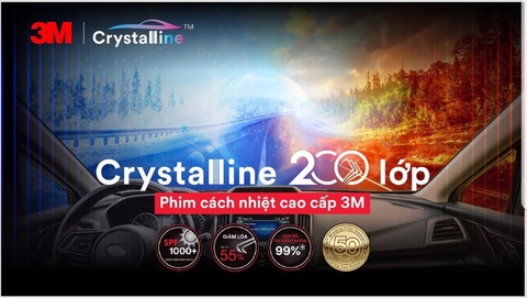 Phim Cách Nhiệt 3M Crystalline ( Xe Suv )