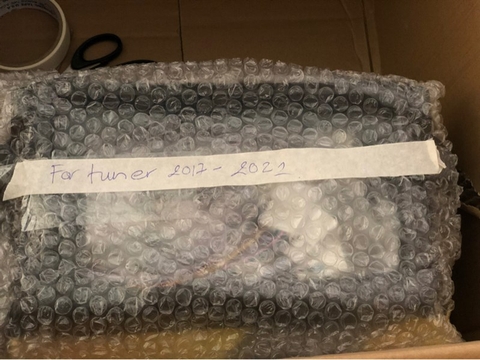 Khung dưỡng DVD fortuner 2017-2021-9 inch