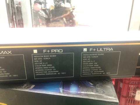 Bi lazer xlight F+ utral 1,8 inch- nhiệt màu 5500, BH 24T