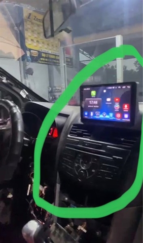 Khung dưỡng DVD Mazda BT50-2018 9 inch có Canbus Z - Số sàn 2 cầu