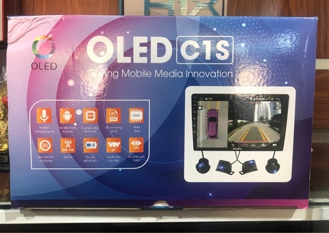 DVD Oled C1S-9inch - 2G-ROM32G tích hợp camera 360-(mua combo tặng 1 khung DVD ko canbus - có canbus phụ thu thêm theo từng dòng xe+ S1 vietmap+ usb 32G)hx