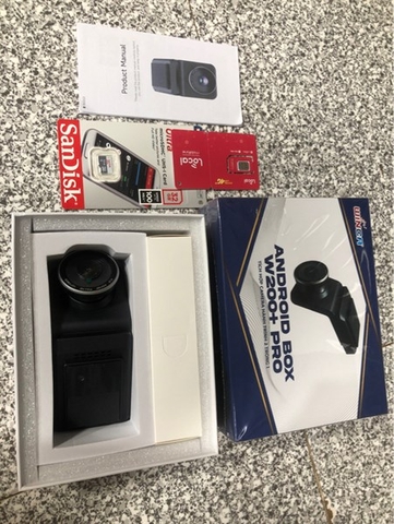 Android box Winca W200+Pro kèm cam hành trình