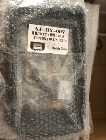 Khung dưỡng DVD tucson 2019 -10inch- có canbus