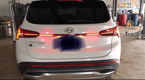 Bộ led hậu xe Santafe 2021
