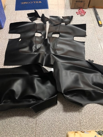 Thảm cacbon cao cấp xám-Cuộn