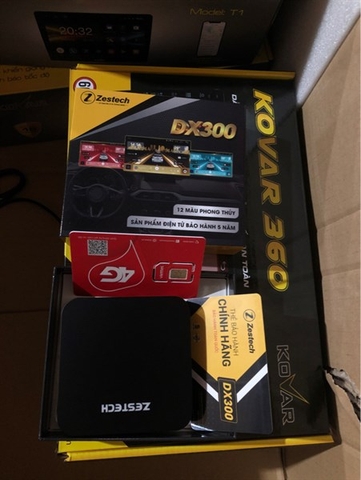 Androi box DX300 pro -12 màu phong thuỷ -bh 3 năm