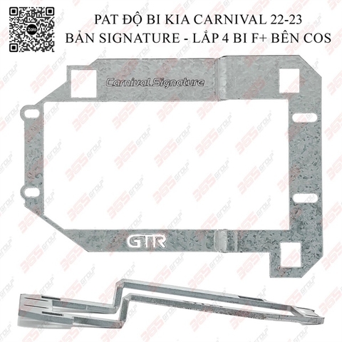 Pat độ Kia Carnival 22-23-Bản Sighnature-Lắp 4bi F+-bên cos
