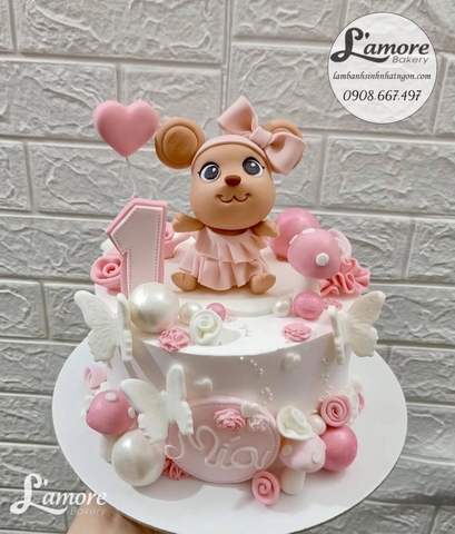 Bánh tạo hình bé tuổi chuột dễ thương