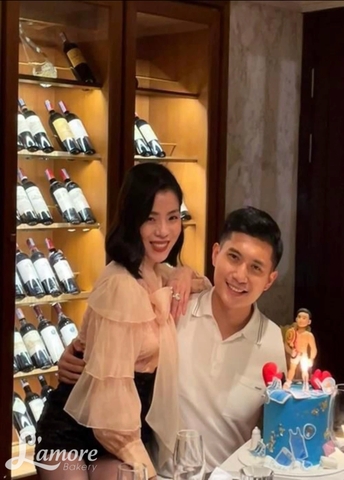 Bánh sinh nhật Lâm Bảo Châu - Lệ Quyên