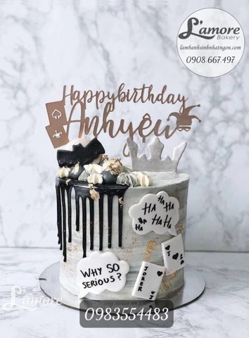 Bánh sinh nhật tặng chồng - bạn trai - người yêu