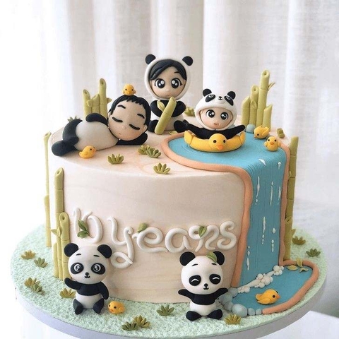 Bánh tạo hình panda