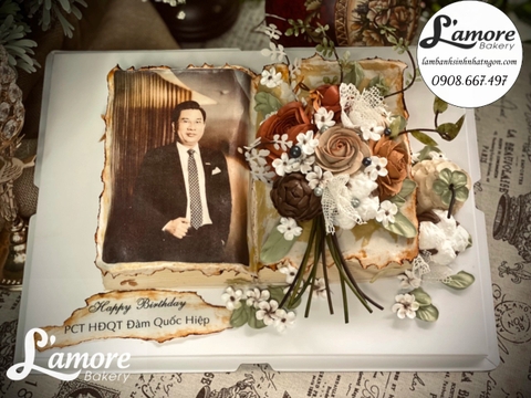 Bánh sinh nhật chủ tịch HĐQT Danko group- ông Đàm Quốc Hiệp