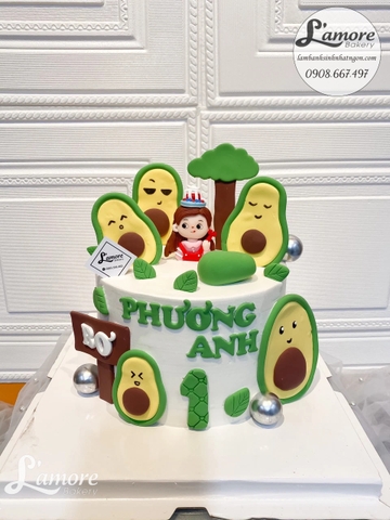 Bánh sinh nhật quả bơ 🥑