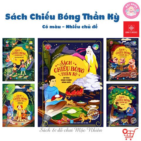 Sách Chiếu Bóng Thần Kỳ Có Màu (Nhiều chủ đề) - Đinh Tị Books
