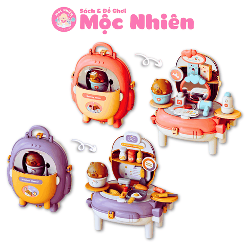 Đồ chơi nhập vai ba lô gấu xinh xắn - Bear Magic Backpack - Cho trẻ từ 3 tuổi - Toys&Joys