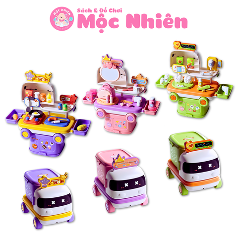 Bộ đồ chơi nhập vai Xe lưu động cho trẻ từ 3 tuổi - Chất liệu nhựa ABS cao cấp - Toys&Joys