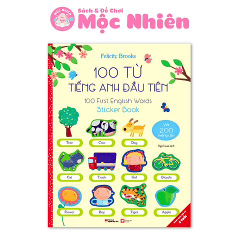 Sách - 100 Từ Tiếng Anh Đầu Tiên - 100 First English Words - Ehomebooks
