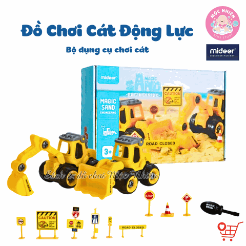 Dụng cụ chơi cát Mideer MD4188 - Magic Sand Engineering