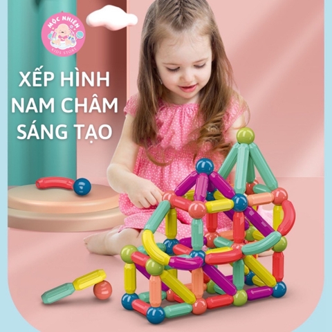 Đồ chơi xếp hình nam châm que Magnetic Sticks