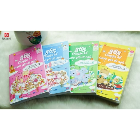 Sách - 365 chuyện kể trước giờ đi ngủ - Những câu chuyện phát triển chỉ số IQ và EQ cho trẻ từ 2-12 tuổi - Đinh Tị Books