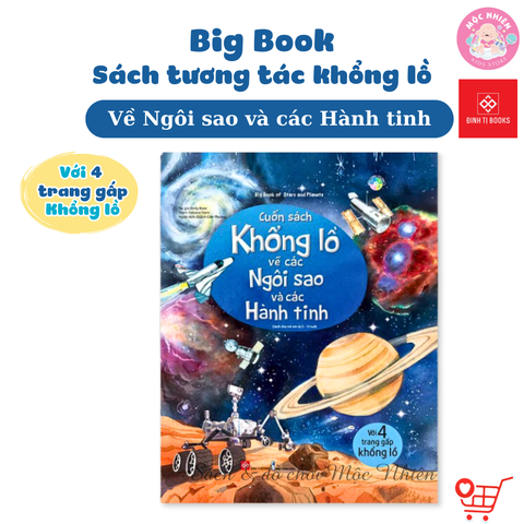 Big Book - Cuốn sách khổng lồ về các Ngôi sao và các Hành tinh - Đinh Tị Books