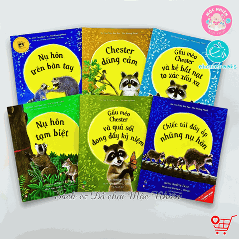 Sách tranh song ngữ - Nụ Hôn Trên Bàn Tay (6 cuốn lẻ tùy chọn) - Ehomebooks