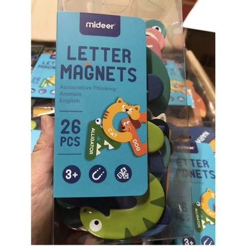 Bộ chữ cái và số đếm nam châm - Mideer Letter/Number Magnets - MD2064/2102