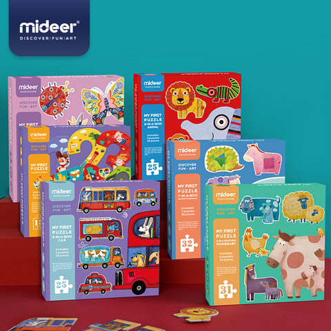 Bộ xếp hình Mideer My First Puzzle