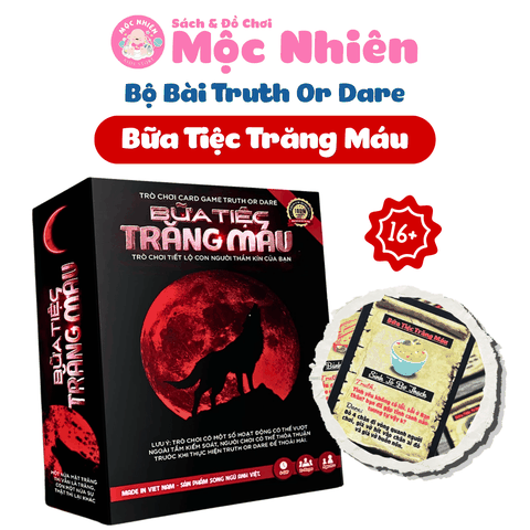 Bộ bài Truth or Dare Bữa Tiệc Trăng Máu (16+) - Foxi
