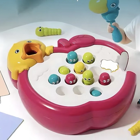 Đồ chơi gắp sâu, đồ chơi đập chuột cho bé Goodway Whack A Insect, Đồ Chơi Tương Tác Vui Nhộn Cho Bé