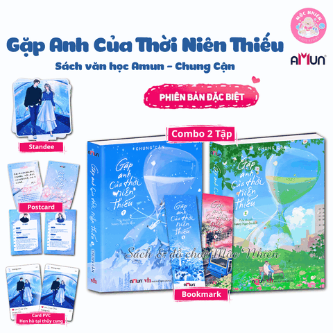 Sách - Gặp anh của thời niên thiếu - Văn học lãng mạn ngôn tình Amun - Đinh Tị