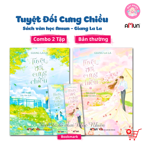 Combo 02 cuốn Sách văn học trữ tình lãng mạn Amun - Tuyệt đối cưng chiều (Bản thường) - Giang La La Đinh Tị Books